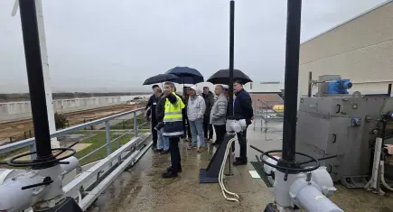 İAOSB desalinasyon tesislerini inceledi