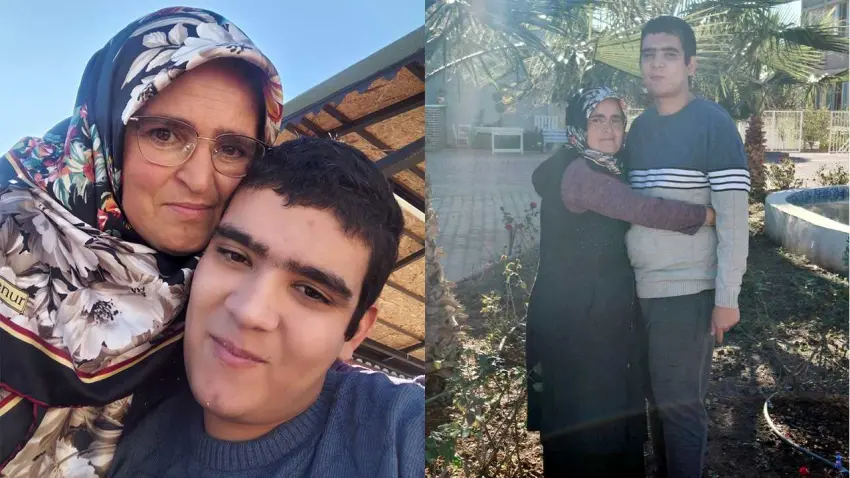 Otizmli çocuğu başka şehre gönderilmesin diye falezlere çıkmıştı: Bakan Göktaş talimatı verdi, Muhammet annesinden ayrılmayacak haberinin görseli