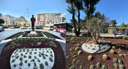 Peyzaj tasarımlarıyla İzmir’in çehresi yenilendi