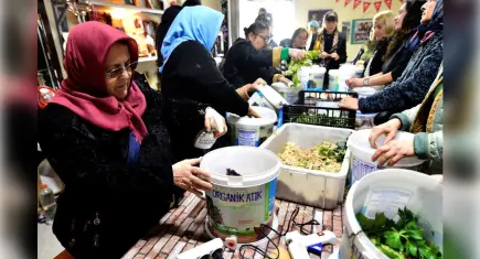 Bornova’da Atıklar Toprağa Can Oldu