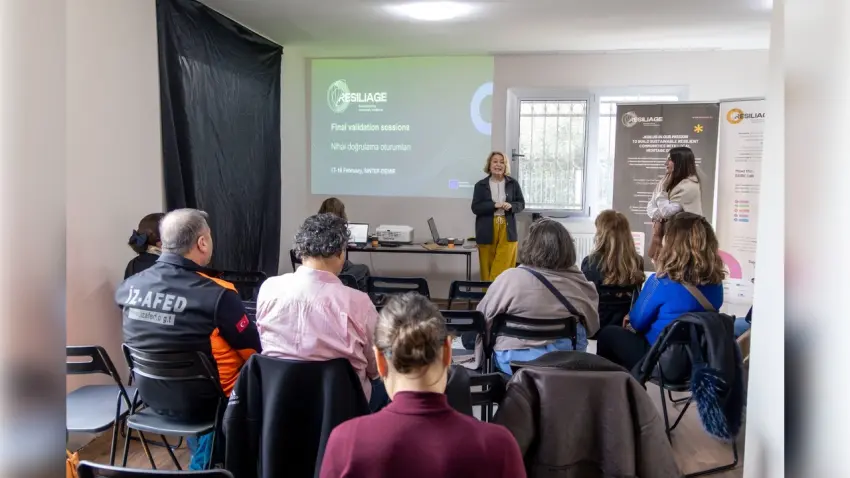 Karşıyaka’dan Avrupa’ya dirençli kent mesajı: RESILIAGE çalıştayı tamamlandı haberinin görseli