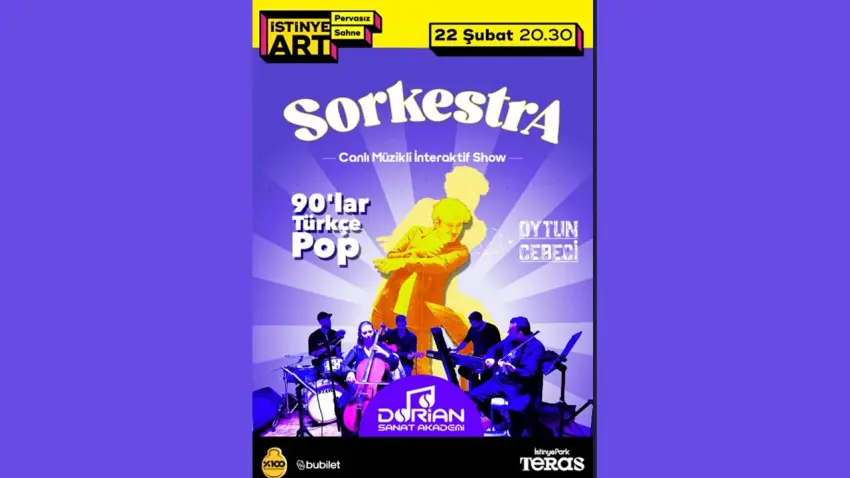 Sorkestra başlıyor: Eğlence, müzik ve kahkaha bir arada haberinin görseli