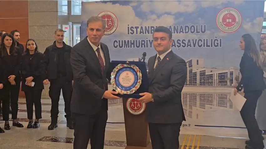 Anadolu Adliyesi’nde Fatih Dönmez’e uğurlama töreni haberinin görseli