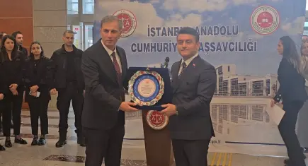 Anadolu Adliyesi’nde Fatih Dönmez’e uğurlama töreni