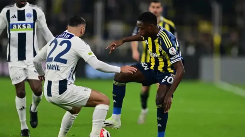 Fenerbahçe zirve yolunda Kasımpaşa’ya takıldı! haberinin görseli