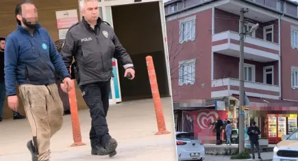 Boşanma davasına bir gün kala barışmak isteyen eşi kapıyı kırıp eve girince balkondan atladı