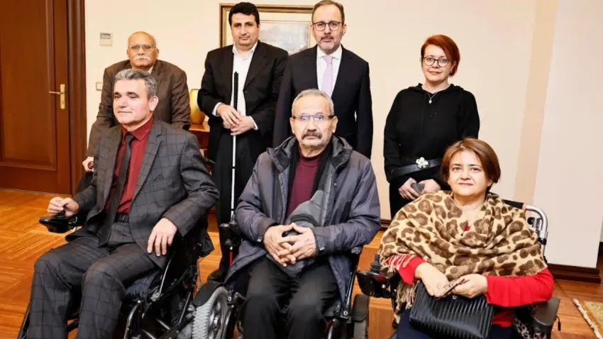 365 Gün Engelliyiz Platformu, Kasapoğlu’nu ziyaret etti haberinin görseli