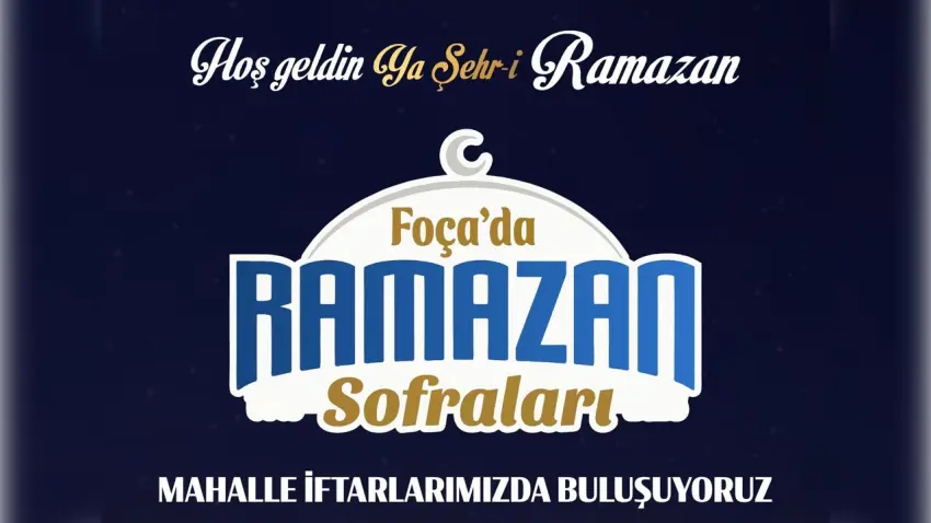 Foça Belediyesi’nden mahalle iftarları programı haberinin görseli