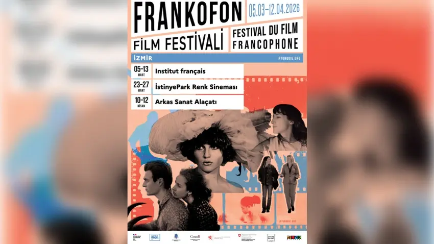 İzmir’de Frankofon film festivali başlıyor: Ödüllü filmler izleyiciyle buluşuyor haberinin görseli