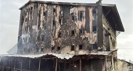 Uludağ’daki otel yangını davasında ilk duruşma: 3 kişinin öldüğü facianın sanıklarına ev hapsi