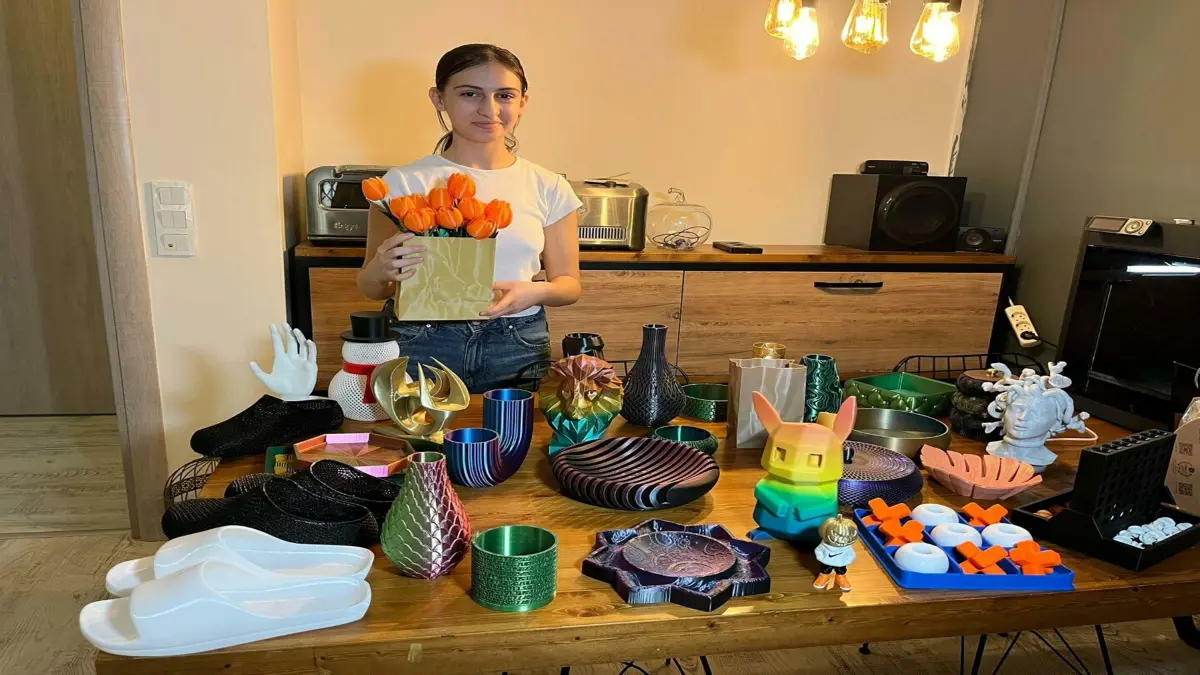 Bade, 3D ile iyilik için üretiyor görseli