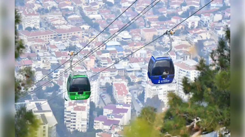 Balçova Teleferik Tesisleri 2 Mart’tan itibaren hizmete kapalı haberinin görseli