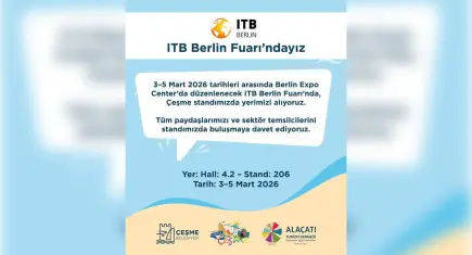 Çeşme’nin Turizm Değerleri Berlin’de sergilenecek