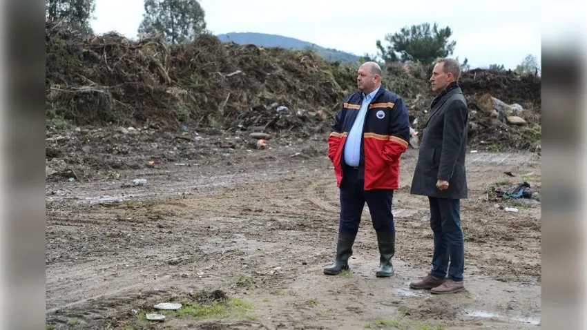 Menderes Belediyesi’nden bahçe atıklarını yakıta dönüştüren proje haberinin görseli