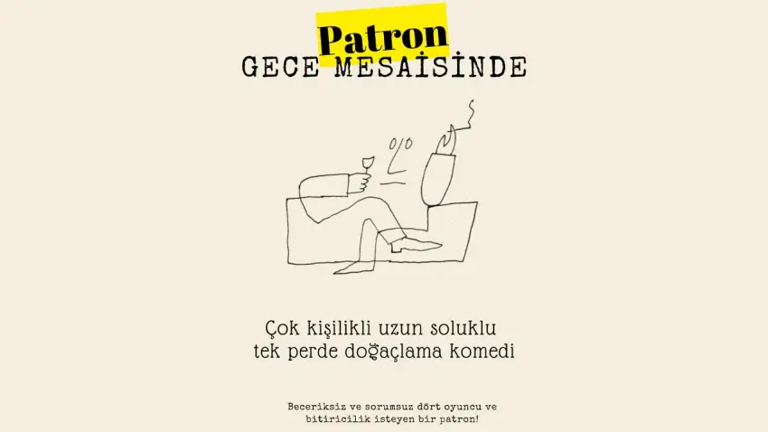 Kahkaha dolu doğaçlama: Patron Gece Mesaisinde haberinin görseli