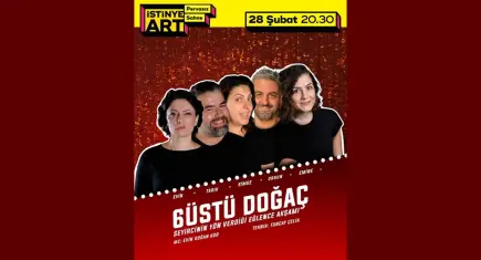 Kahkaha ve sürprizlerle dolu doğaçlama gecesi