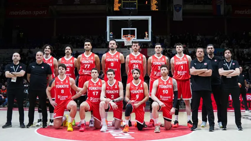 A Milli Erkek Basketbol Takımı, Sırbistan’ı ağırlıyor haberinin görseli