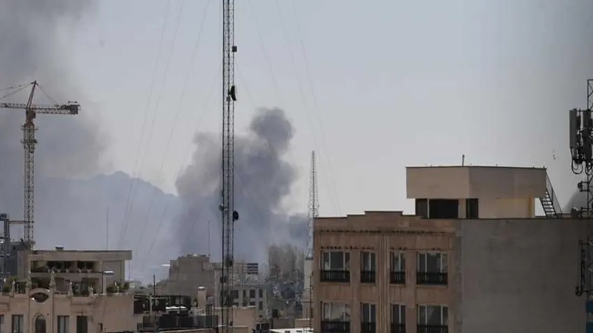 İsrail ordusu Tahran’a yeni saldırı başlattı haberinin görseli