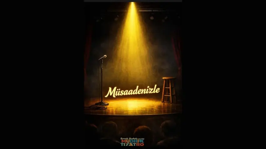 Müsaadenizle, Boyoz Akademi’de sahnelenecek haberinin görseli