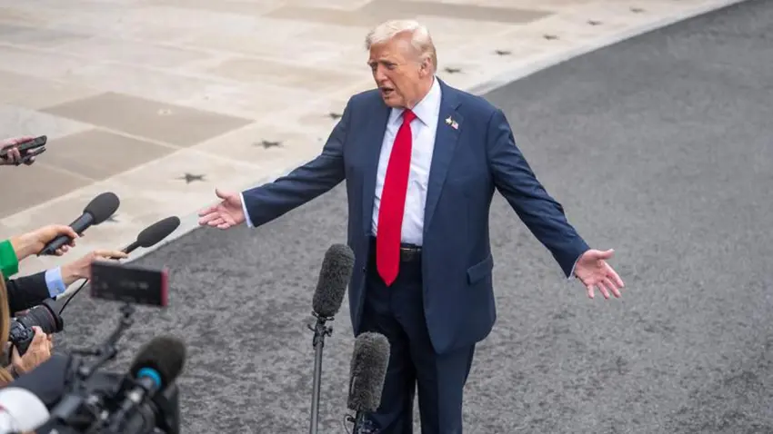 Trump'tan saldırı açıklaması: Dünya için harika bir gün haberinin görseli