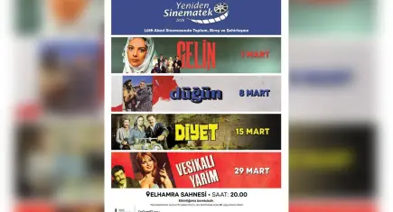 Türk sinemasının klasikleri İzmir’de yeniden gösterimde