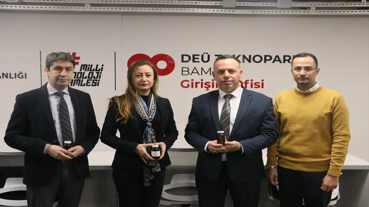 Dokuz Eylül'de demir cevherinin analizi için yerli referans malzeme üretildi görseli