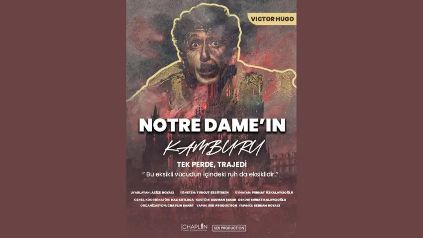 Notre Dame’ın Kamburu, Nazım Hikmet Kültür Merkezi’nde haberinin görseli
