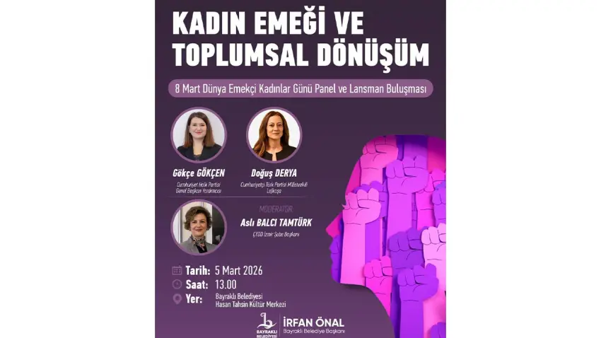 Bayraklı Belediyesi, kadın emeği ve eşitlik için yeni adımlar atıyor haberinin görseli