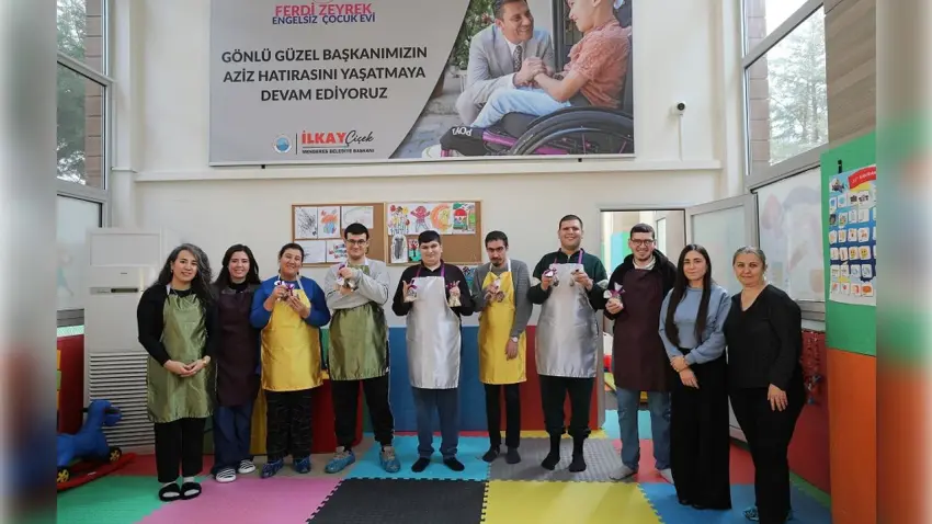 Menderes’in Engelsiz Evi’nde çocuklar için kurabiye etkinliği haberinin görseli