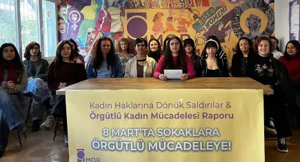 Mor Dayanışma’dan 8 Mart öncesi rapor: Mücadele ve dayanışma mesajı