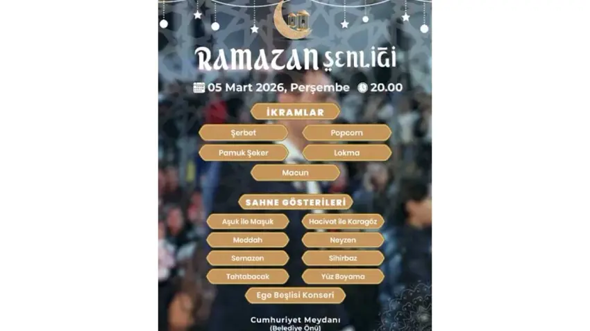 Balçova’da Ramazan Şenliği düzenlenecek haberinin görseli