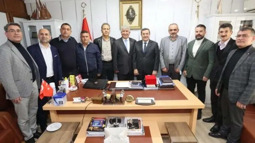 Batur’dan, Oda Başkanlarına tebrik ziyareti