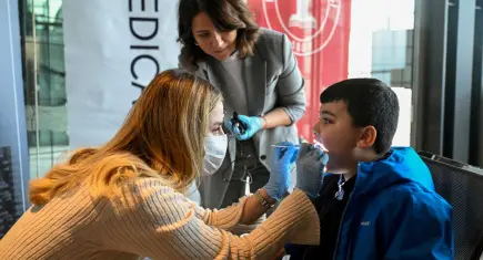 Bornova’da çocuklar sağlık ve tarihle buluştu