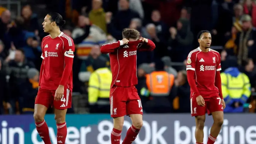 Liverpool’da kabus gecesi: Önce Wolverhampton, sonra Galatasaray! haberinin görseli