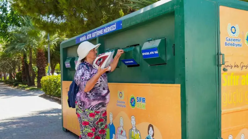 Mobil Atık Getirme Merkezleriyle atıklar dönüşüyor