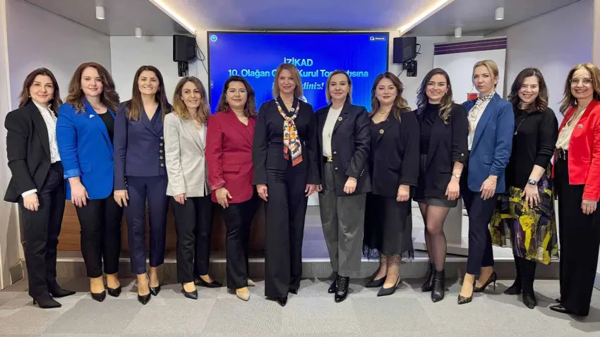 Özden Monkul Erten, İZİKAD’da güven tazeledi haberinin görseli