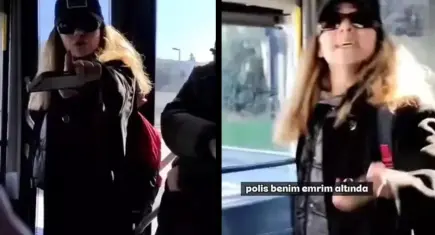 ‘Savcıyım’ diyerek otobüste tehditler savuran kadına 3 yıl hapis istemi