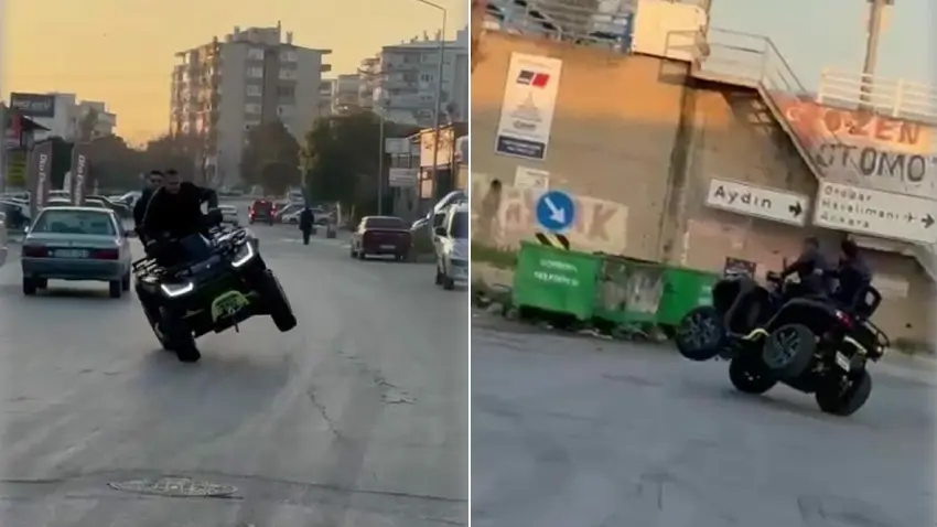 ATV ile drift atıp sosyal medyada paylaştı: Bedeli ağır oldu! haberinin görseli