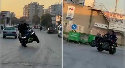 ATV ile drift atıp sosyal medyada paylaştı: Bedeli ağır oldu!