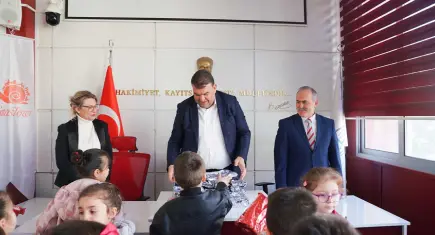 Başkan Yetişkin'den miniklere teşekkür