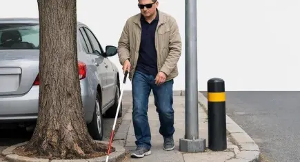 Görme engellilerden belediyelere kaldırım çağrısı