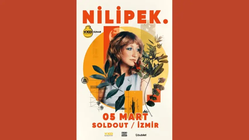 Nilipek., 5 Mart’ta İzmir’de sahne alıyor haberinin görseli