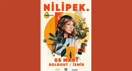Nilipek., 5 Mart’ta İzmir’de sahne alıyor