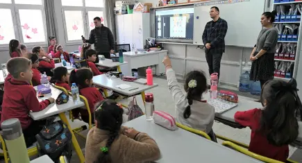 Başkan Eşki’den miniklere yerel yönetim dersi