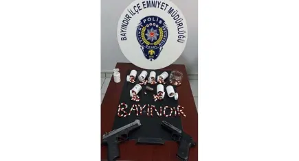 İzmir haber: Bayındır’da uyuşturucu ve ruhsatsız silahla yakalanan şüpheli tutuklandı