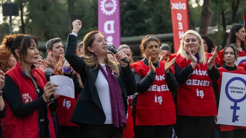 DİSK Genel Başkanı Arzu Çerkezoğlu