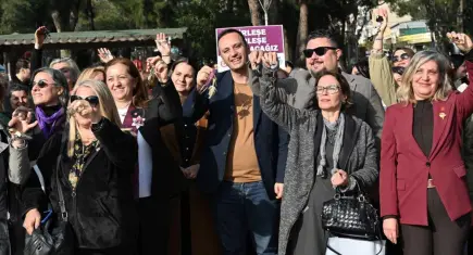 Bornova’da kadın dayanışması 8 Mart’ta güçlendi