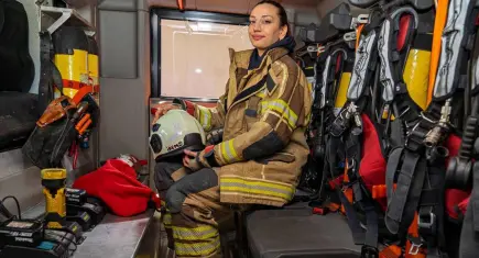 Hayaldi gerçek oldu: İrem alevlere karşı