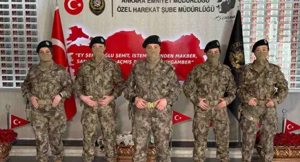 Kadın polis özel harekatçılar görevde: Kadın Varsa Güç Vardır
