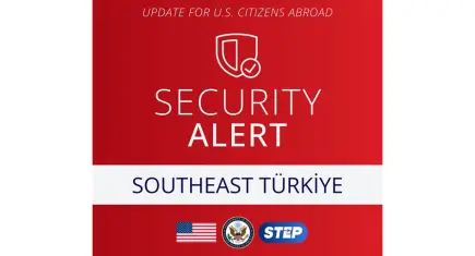 ABD’den Güneydoğu Türkiye’ye seyahat uyarısı: Acil görevi olmayanlar tedbiren ayrılsın!